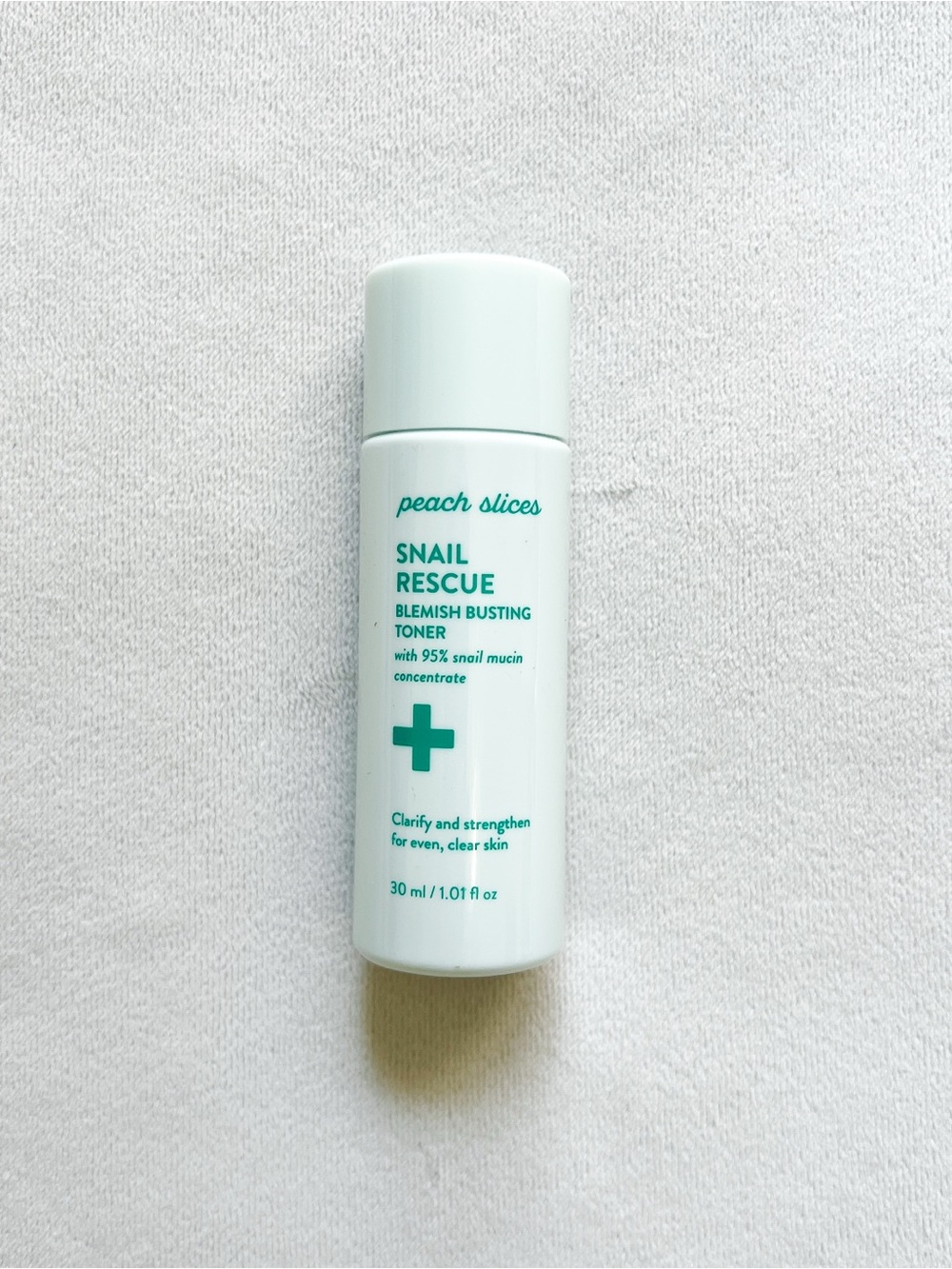 Peach Slices Snail Rescue Blemish Busting Toner - White